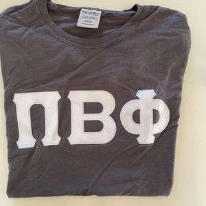Pi Phi Letter Shirt